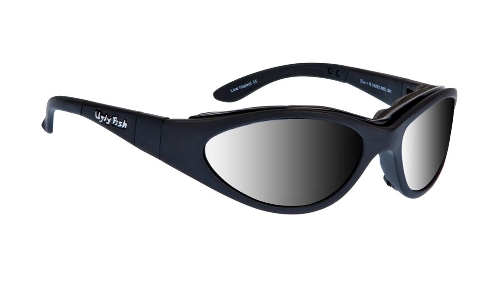 Ugly Fish Slim - Matt Black Frame, Photochromic Smoke Lens