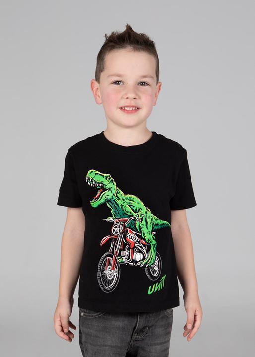 Unit Kids Tee T-Rex Black