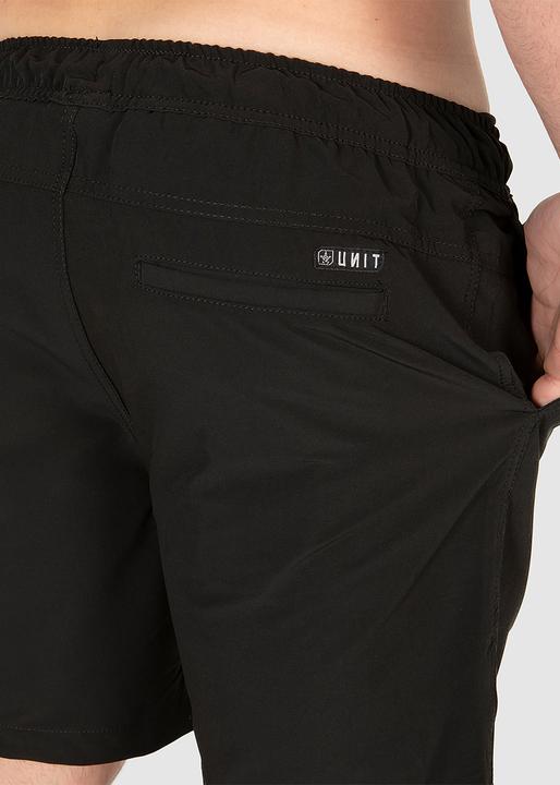 Unit Mens Walkshorts Boardwalk Black