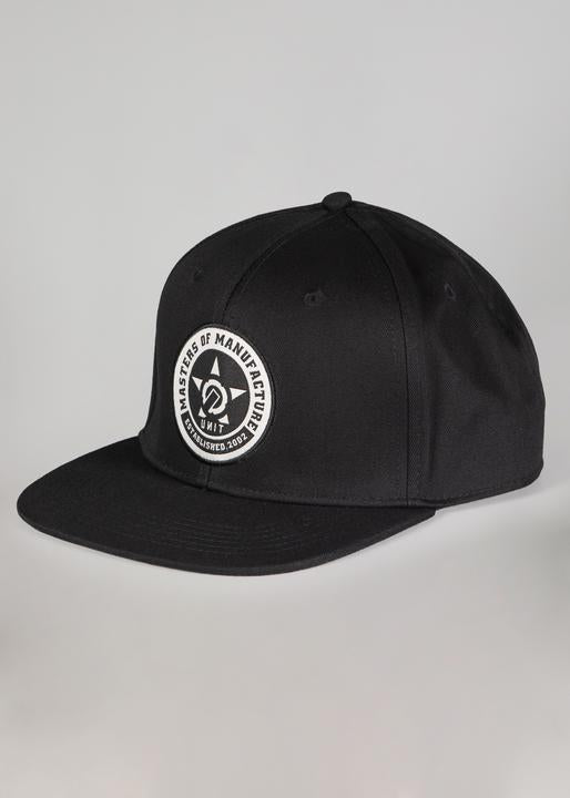 Unit Mens Snapback Clate Black