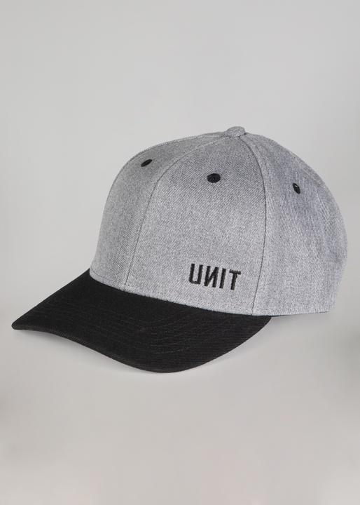 Unit Mens Snapback Stand Grey Heather