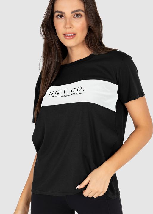 Unit Faith Women's Tee - Black / White