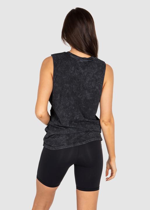 Unit Wild & Free Women's Muscle Tee - Stonewash Black