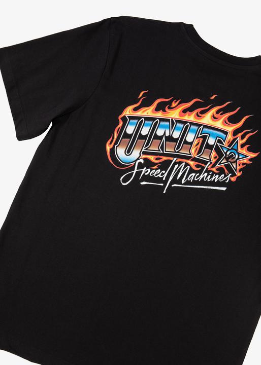 Unit Youth Tee Speed Machines Black