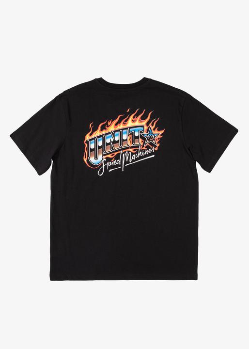 Unit Youth Tee Speed Machines Black