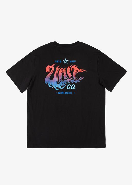 Unit Youth Tee Flash Black