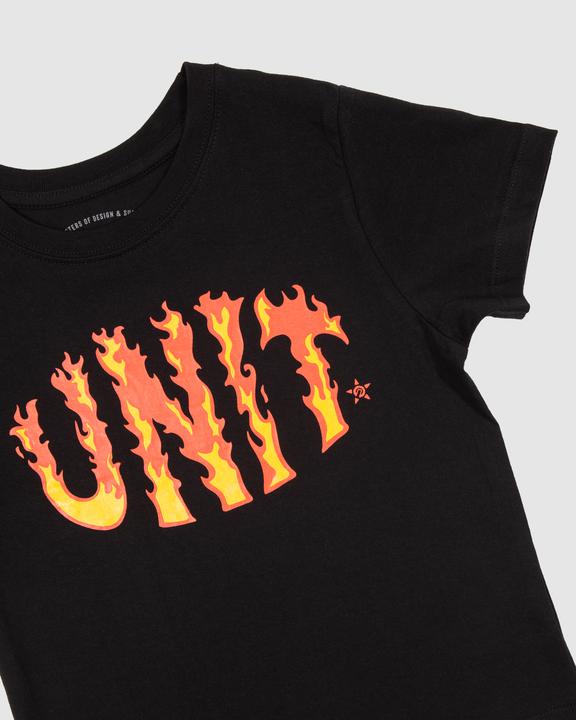 Unit 2021 Roasty Kids Tee - Black
