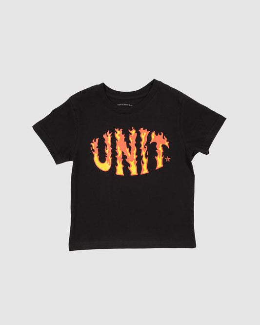 Unit 2021 Roasty Kids Tee - Black