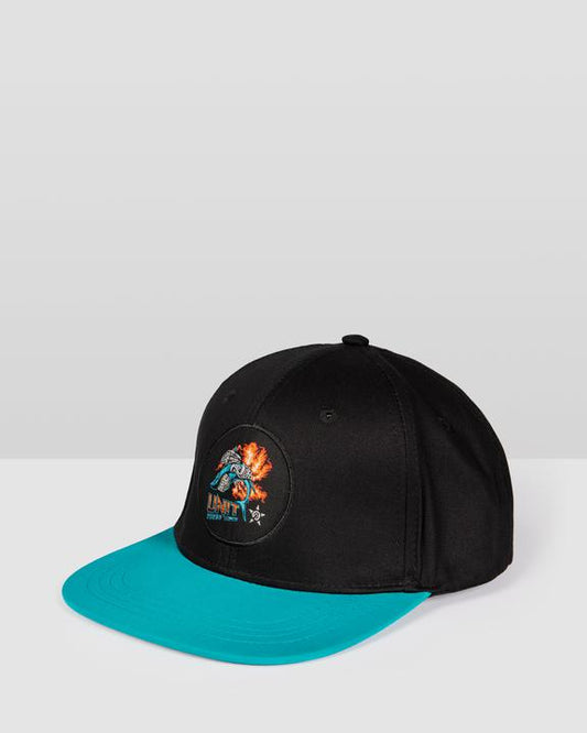 Unit Kids Turbo Shark Flat Peak Snapback