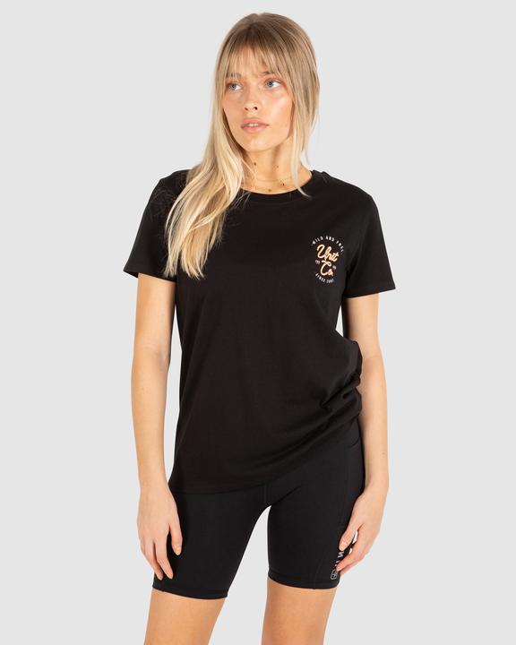 Unit Licorice Women's Tee - Black / White