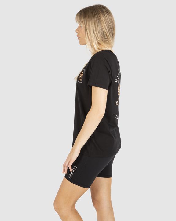 Unit Licorice Women's Tee - Black / White