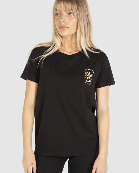 Unit Licorice Women's Tee - Black / White