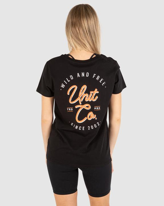 Unit Licorice Women's Tee - Black / White