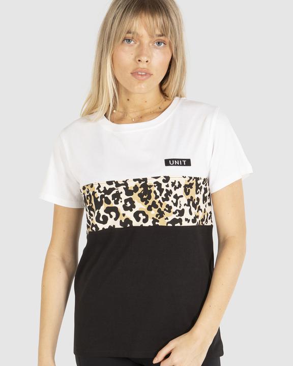 Unit Frenzy Women's Tee - Black / White