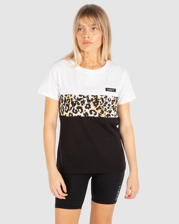 Unit Frenzy Women's Tee - Black / White