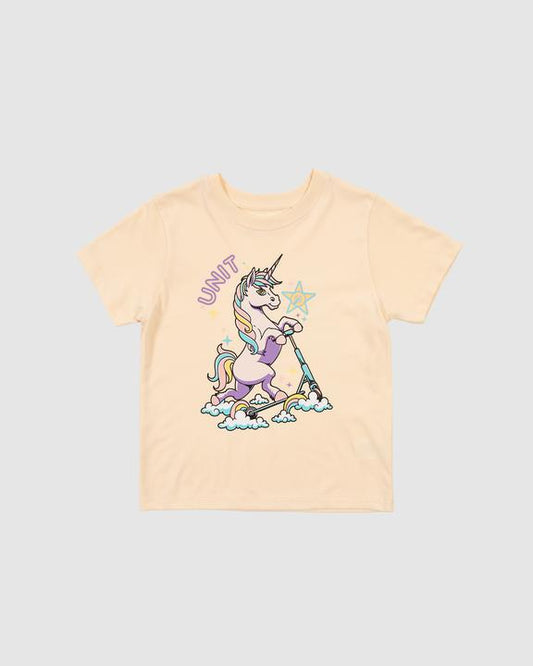 Unit Kids Tee Uniscoot Cream