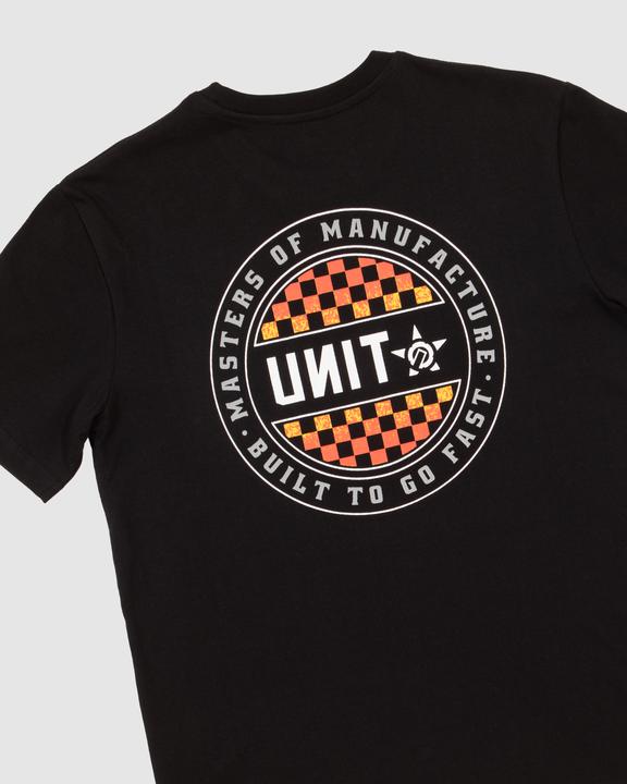 Unit Youth Tee Magma Black White