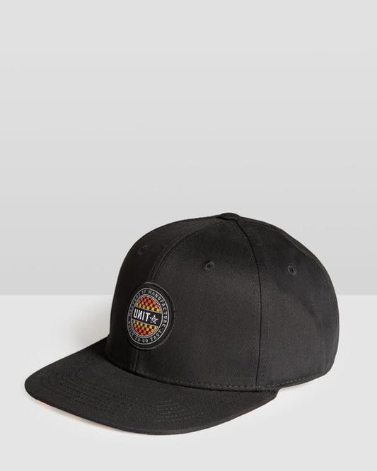 Unit Magma Youth Snapback Cap - Black