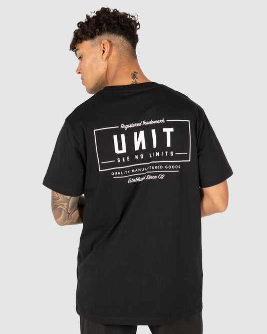 Unit Mens Stance Tee Black