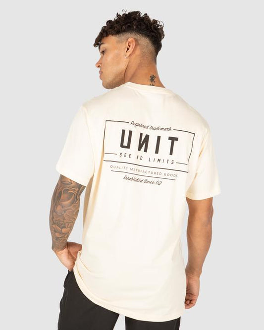 Unit Mens Stance Tee Cream