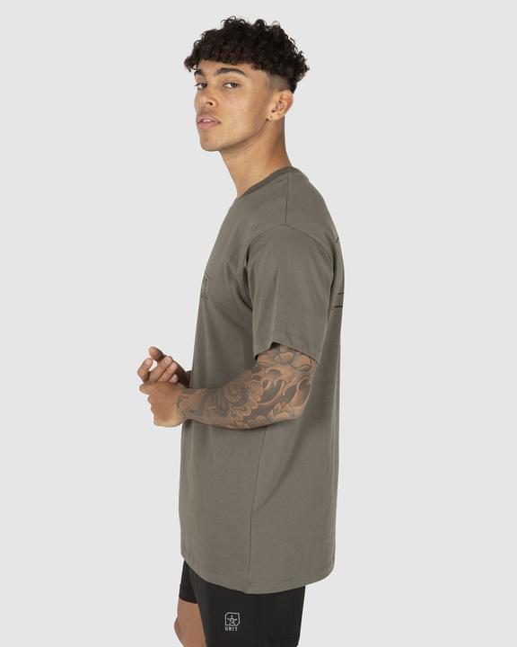 Unit Mens Stance Tee Military