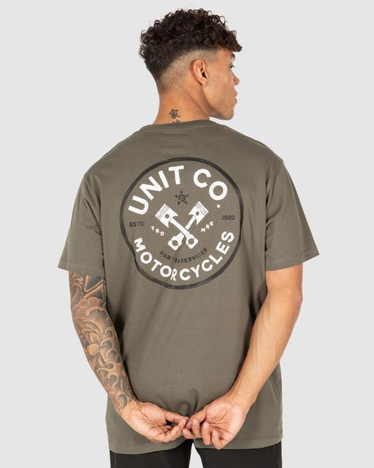 Unit Mens Outcast Tee Military