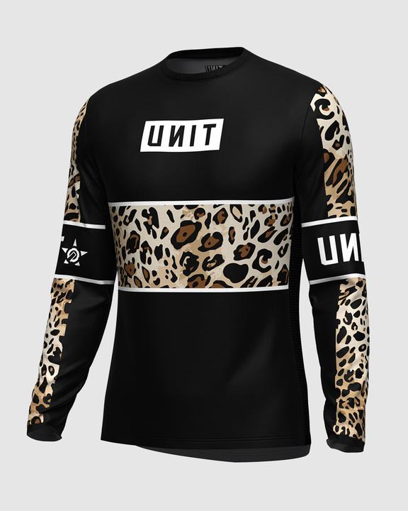 Unit MX23 Pride Youth Jersey Leopard