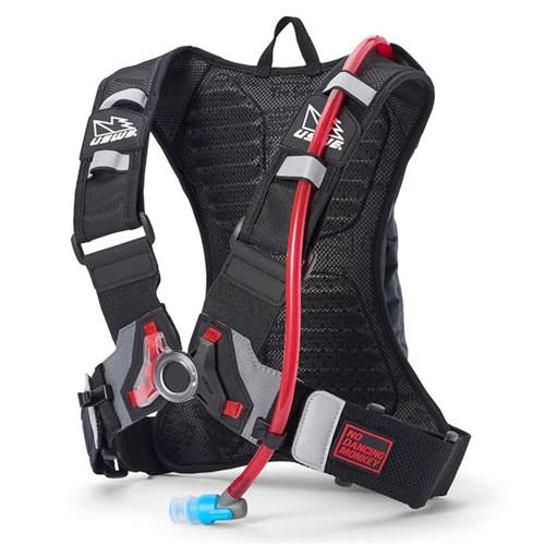 USWE 22 Raw 3 Pack + 2.0L Hydration Bladder - Carbon Black