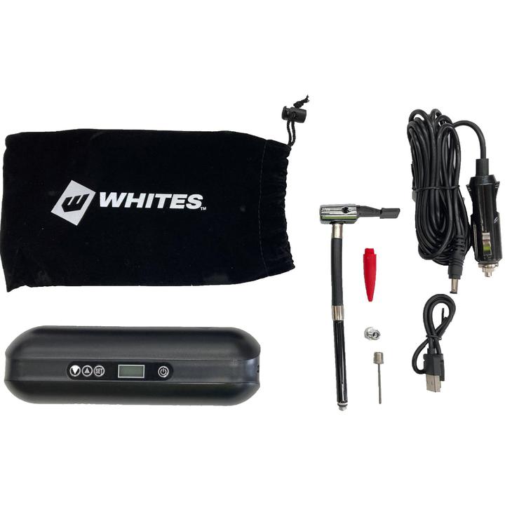 Whites Portable Tyre Pump & Power Bank