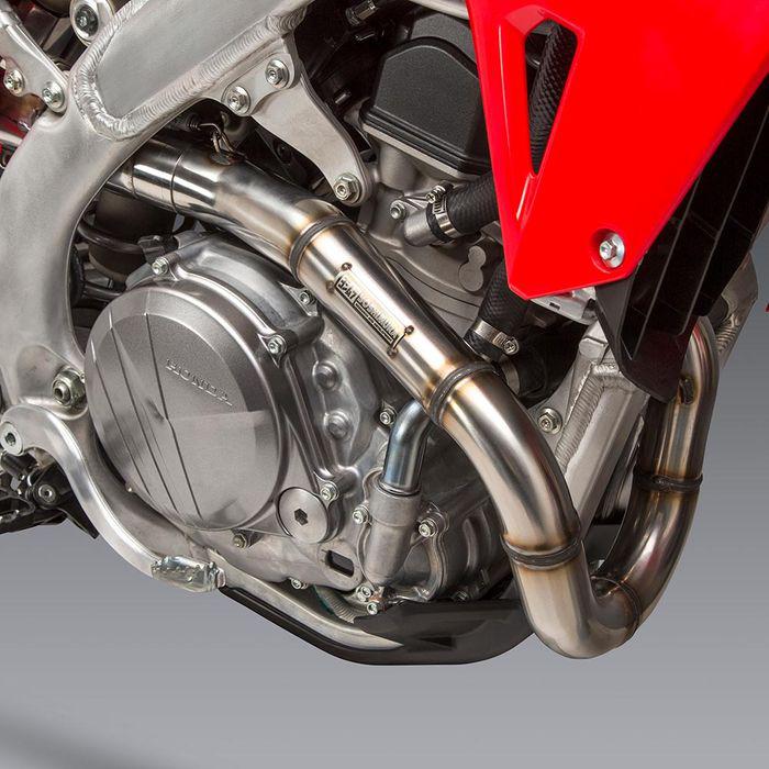 Yoshimura CRF450R-2021 RS-12 Full System Stainless Steel Carbon Fibre