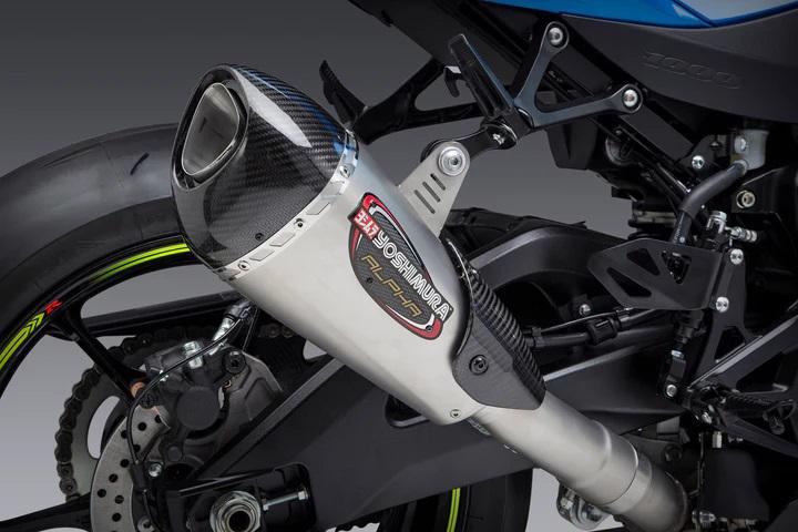 Yoshimura GSX-R1000 17-22 Alpha T Slip-On Titanium Muffler