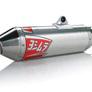 Yoshimura Suzuki Dr 650 96-22 RS-2 Stainless Slip-On Exhaust, W/ Stainless Muffler