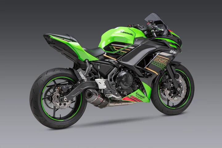 Yoshimura Race Alpha Stainless Full Exhaust & Carbon Fibre Muffler (YO-14651AM220)