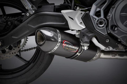 Yoshimura Race Alpha Stainless Full Exhaust & Carbon Fibre Muffler (YO-14651AM220)
