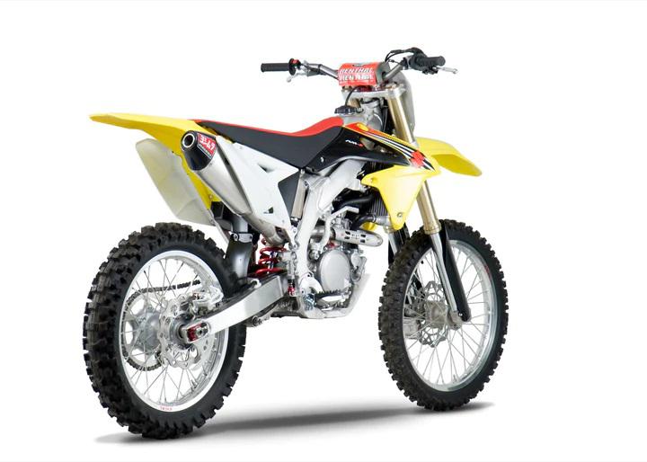 Yoshimura Suzuki Rm-Z450 08-17/RMX450Z 10-11 RS-4 Stainless Full Exhaust, W/ Aluminum Muffler