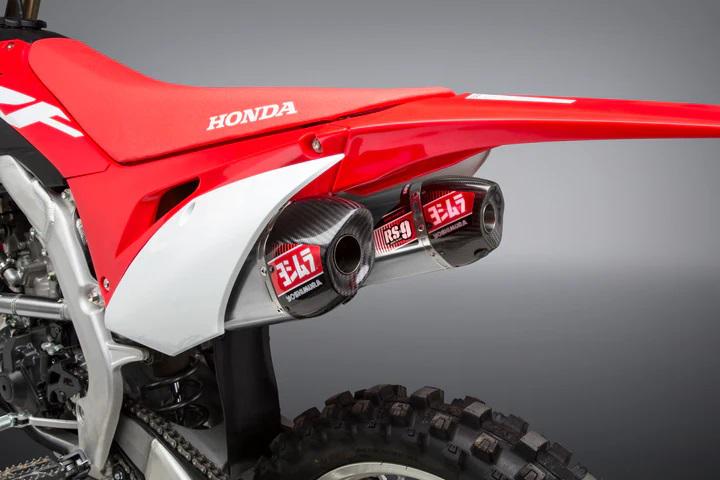 Yoshimura Honda CRF250R 18-21/Rx RS-9T Stainless Full Exhaust, W/ Dual Stainless Mufflers