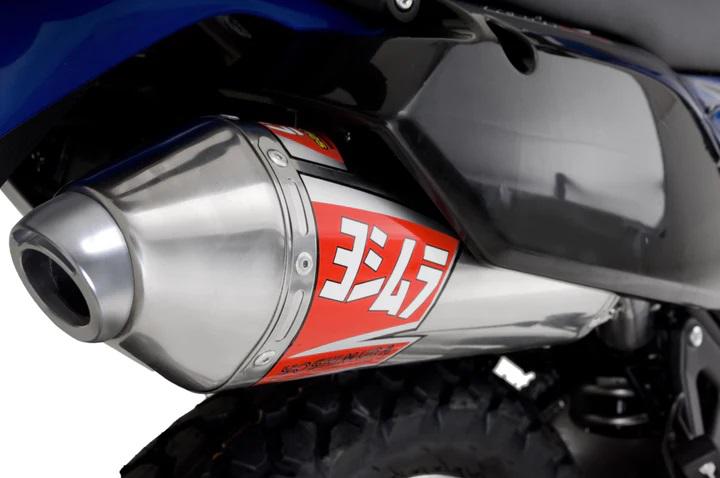 Yoshimura Kawasaki Klr650 03-18 Race RS-2 Stainless Slip-On Exhaust, W/ Stainless Muffler
