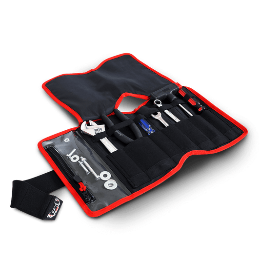 Zac Speed Flex Tool Roll - Black / Red