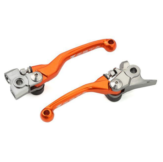 Zeta KTM SX/SX-F/Exc New Magura Orange Fp Pivot Lever Set