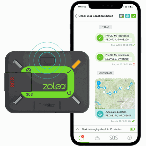 Zoleo Satellite Communicator Unit